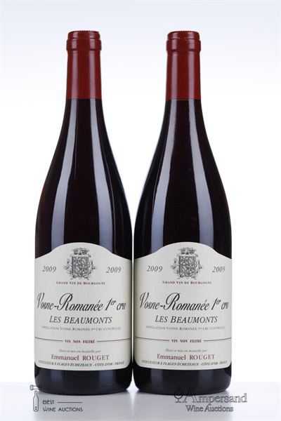 VOSNE ROMANEE LES BEAUX MONTS 2009 - Emmanuel Rouget - 2 Bottles