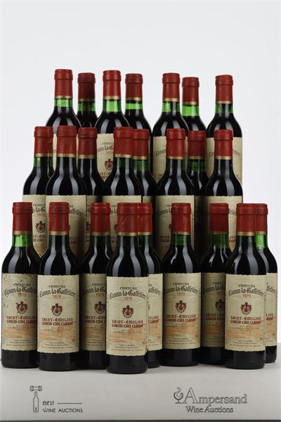 CANON LA GAFFELIERE 1979 - Mc - 24 Half Bottles