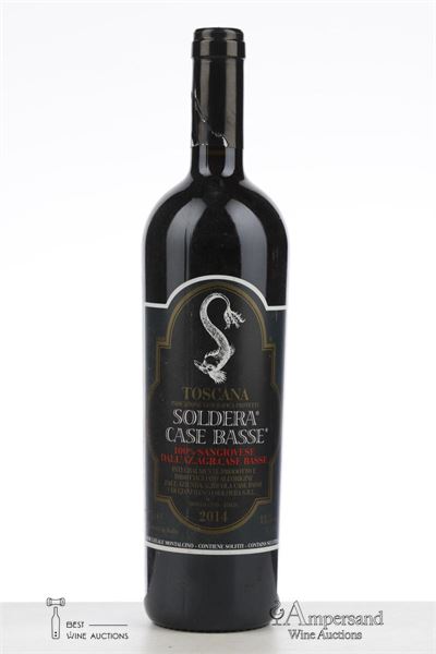 100% SANGIOVESE CASE BASSE 2014 - Soldera - 1 Bottle