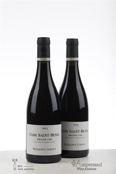 CLOS SAINT DENIS 2013 - Benjamin Leroux - 2 Bottles