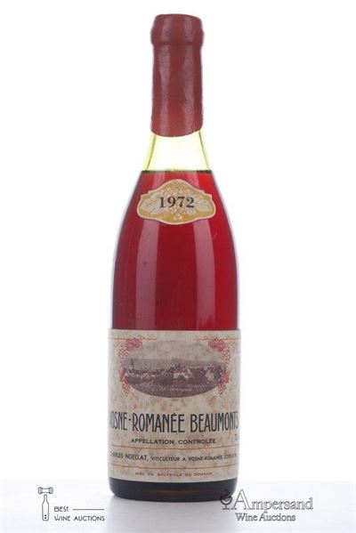 VOSNE ROMANEE LES BEAUMONTS 1972 - Charles Noellat - 1 Bottle