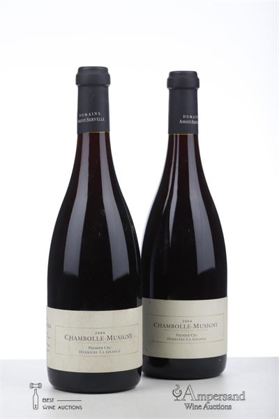 CHAMBOLLE MUSIGNY DERRIERE LA GRANGE 2004 - Amiot Servelle - 2 Bottles