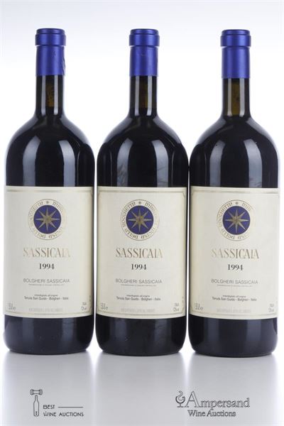 SASSICAIA 1994 - Tenuta San Guido - 3 Magnums - Owc 3