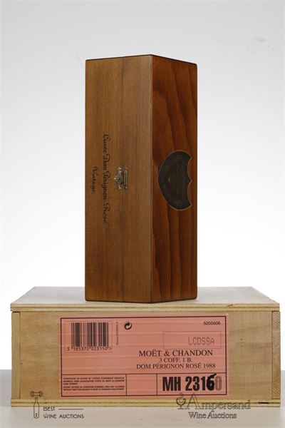 DOM PERIGNON ROSE 1988 - Moet et Chandon - 3 Bottles - Owc 3