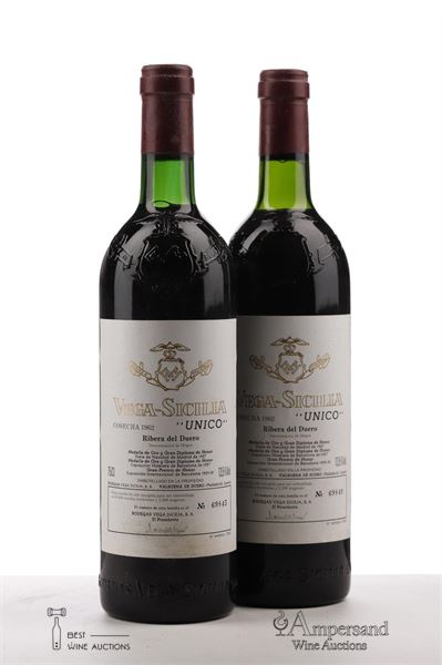 VEGA SICILIA UNICO 1962 - Vega Sicilia - 2 Bottles