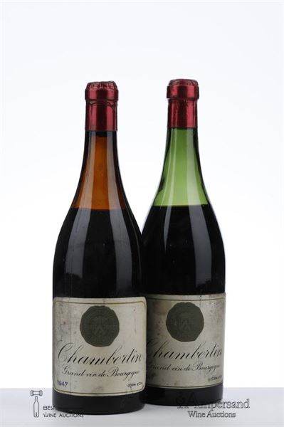 CHAMBERTIN 1947 - Vandermeulen - 2 Bottles