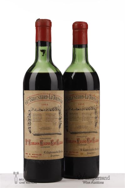 BALESTARD LA TONNELLE 1955 - Mc - 2 Bottles