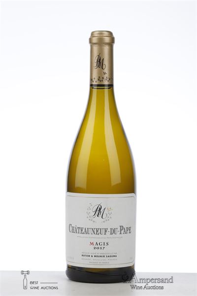 CHATEAUNEUF DU PAPE MAGIS BLANC 2017 - Rotem et Mounir Saouma - 1 Bottle