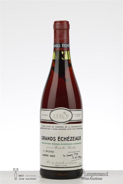 GRANDS ECHEZEAUX 1982 - Domaine de la Romanee Conti - 1 Bottle