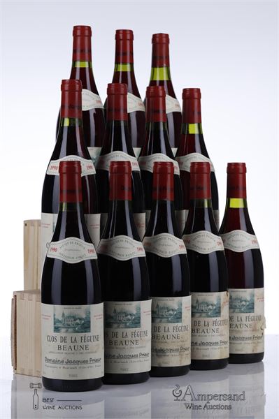 BEAUNE CLOS DE LA FEGUINE 1990 - Jacques Prieur - 12 Bottles - Owc 12