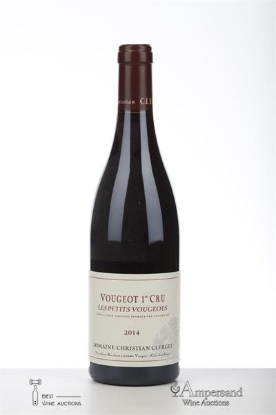 VOUGEOT LES PETITS VOUGEOT 2014 - Christian Clerget - 1 Bottle