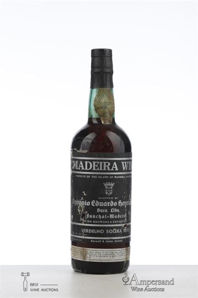 MADEIRA VERDELHO SOLERA 1898 - Antonio Eduardo Henriques - 1 Bottle