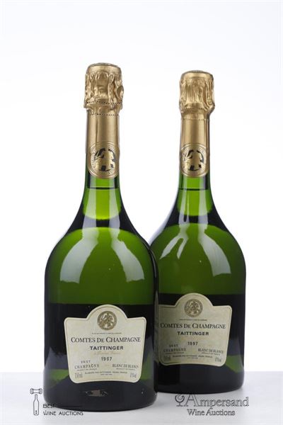 TAITTINGER COMTES DE CHAMPAGNE 1997 - Taittinger - 2 Bottles