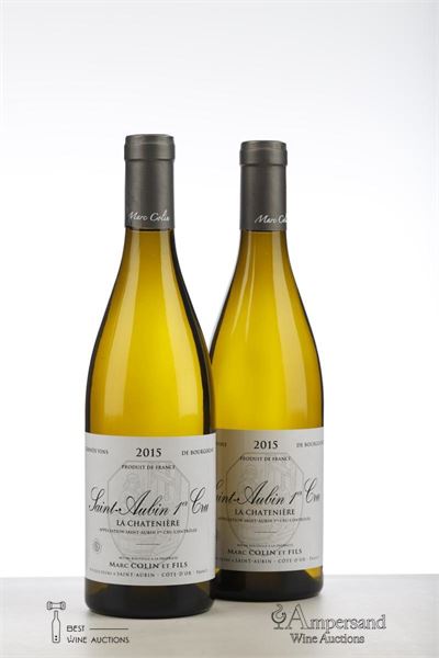 SAINT AUBIN BLANC LA CHATENIERE 2015 - Marc Colin - 2 Bottles
