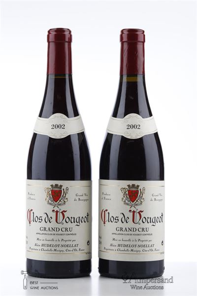 CLOS DE VOUGEOT 2002 - Alain Hudelot Noellat - 2 Bottles