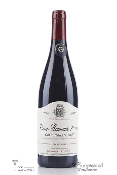 VOSNE ROMANEE CROS PARANTOUX 2016 - Emmanuel Rouget - 1 Bottle