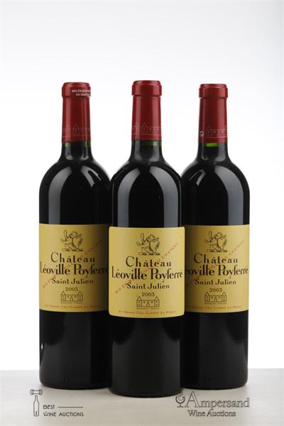 LEOVILLE POYFERRE 2003 - Mc - 3 Bottles