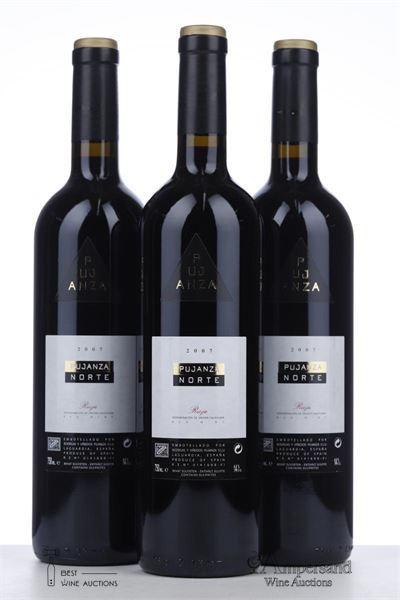 NORTE 2007 - Bodegas Pujanza - 3 Bottles