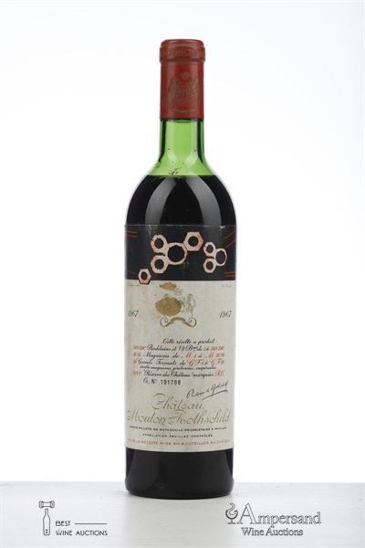 MOUTON ROTHSCHILD 1967 - Mc - 1 Bottle