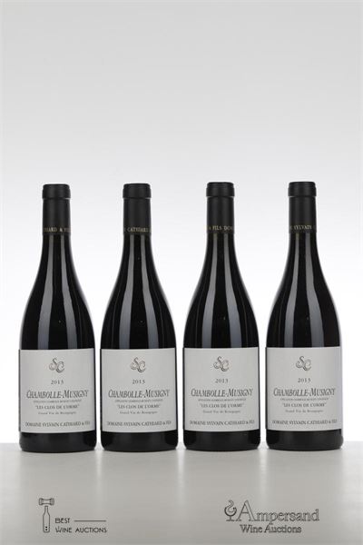 CHAMBOLLE MUSIGNY LES CLOS DE L'ORME 2013 - Sylvain Cathiard - 4 Bottles