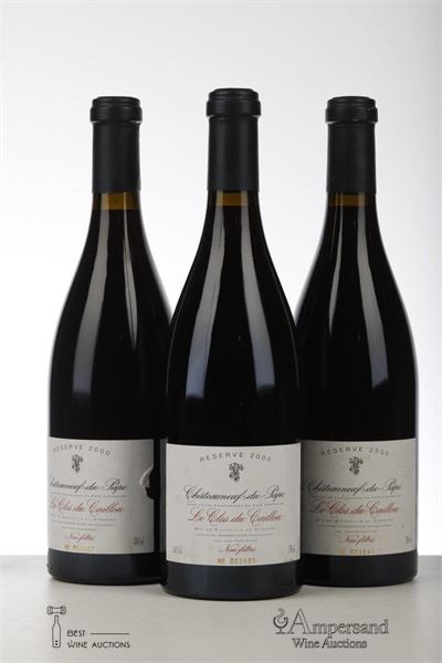 CHATEAUNEUF DU PAPE RESERVE 2000 - Le Clos du Caillou - 3 Bottles
