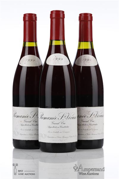 ROMANEE ST VIVANT 1999 - Leroy - 3 Bottles