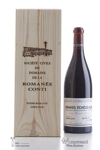 GRANDS ECHEZEAUX 2015 - Domaine de la Romanee Conti - 1 Bottle - Owc 1