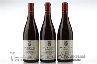 MUSIGNY VIEILLES VIGNES 2010 - Comte de Vogue - 3 Bottles