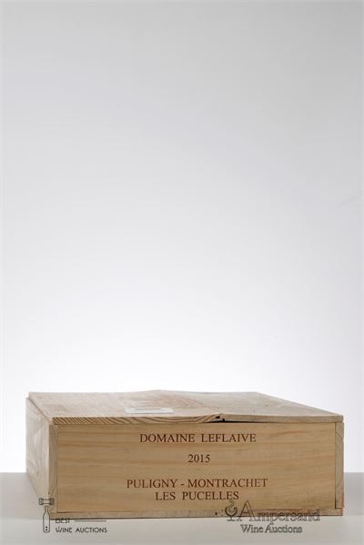 PULIGNY MONTRACHET LES PUCELLES 2015 - Domaine Leflaive - 6 Bottles - Owc 6