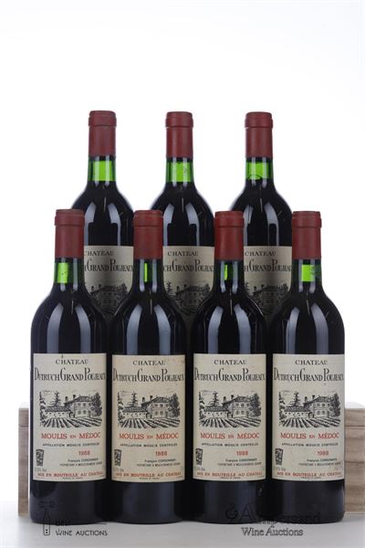 DUTRUCH GRAND POUJEAUX 1988 - Mc - 7 Bottles
