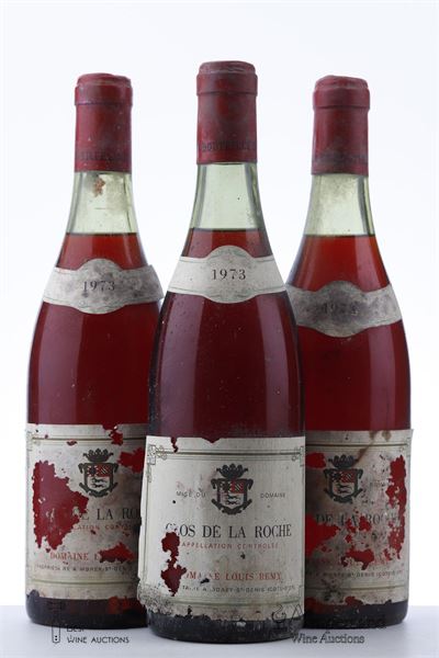 CLOS DE LA ROCHE 1973 - Louis Remy - 3 Bottles