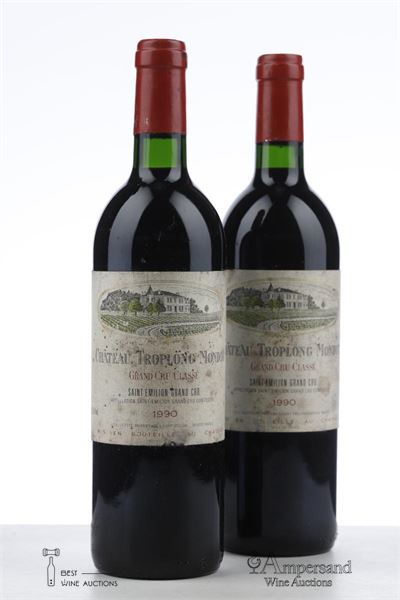 TROPLONG MONDOT 1990 - Mc - 2 Bottles