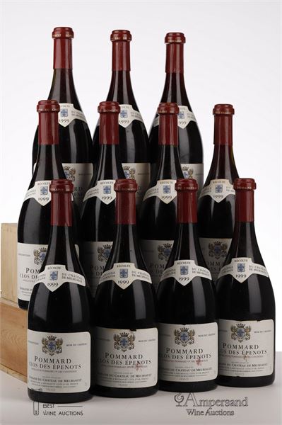 POMMARD CLOS DES EPENOTS 1999 - Chateau de Meursault - 11 Bottles