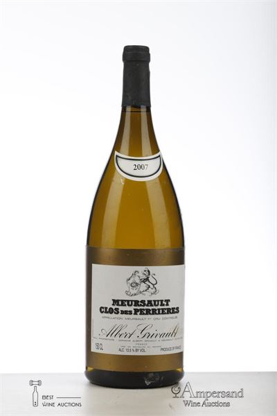 MEURSAULT CLOS DES PERRIERES 2007 - Albert Grivault - 1 Magnum