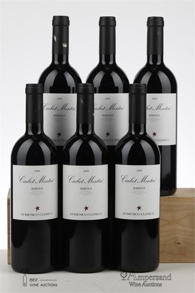 BAROLO CIABOT MENTIN 2008 - Domenico Clerico - 6 Bottles