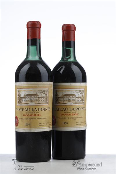 LA POINTE 1959 - Paul Delahoutre - 2 Bottles