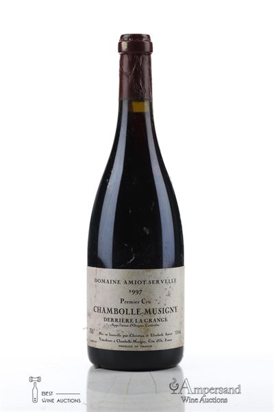 CHAMBOLLE MUSIGNY DERRIERE LA GRANGE 1997 - Amiot Servelle - 1 Bottle