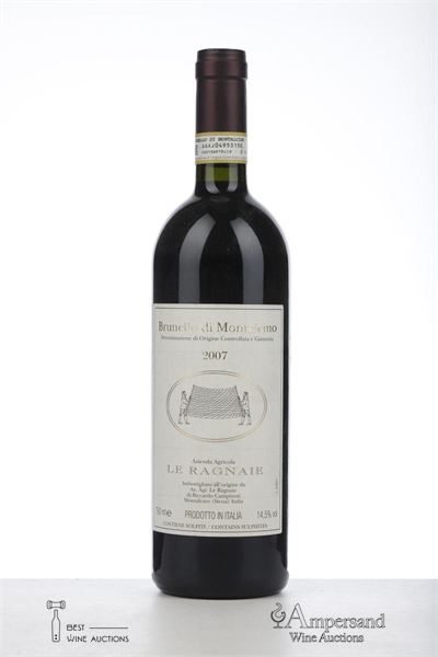 BRUNELLO DI MONTALCINO 2007 - Le Ragnaie - 1 Bottle