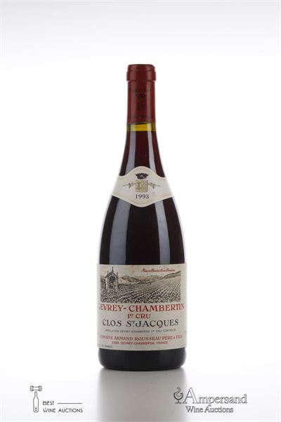 GEVREY CHAMBERTIN CLOS ST JACQUES 1993 - Armand Rousseau - 1 Bottle