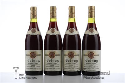 VOLNAY CLOS DES CHENES 1995 - Michel Lafarge - 4 Bottles