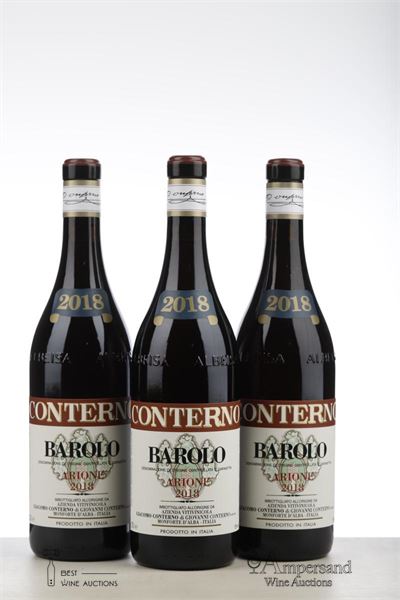 BAROLO ARIONE 2018 - Giacomo Conterno - 3 Bottles