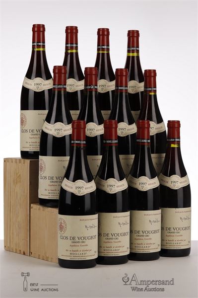 CLOS DE VOUGEOT 1997 - Moillard - 12 Bottles