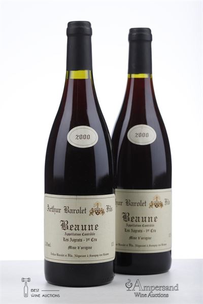 BEAUNE LES AIGROTS 2000 - Arthur Barolet - 2 Bottles