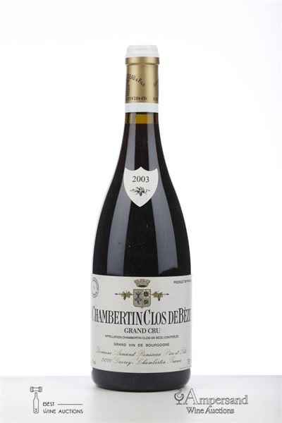 CHAMBERTIN CLOS DE BEZE 2003 - Armand Rousseau - 1 Bottle