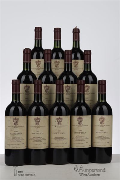 BARBARESCO MARTINENGA 1989 - Marchesi di Gresy - 12 Bottles