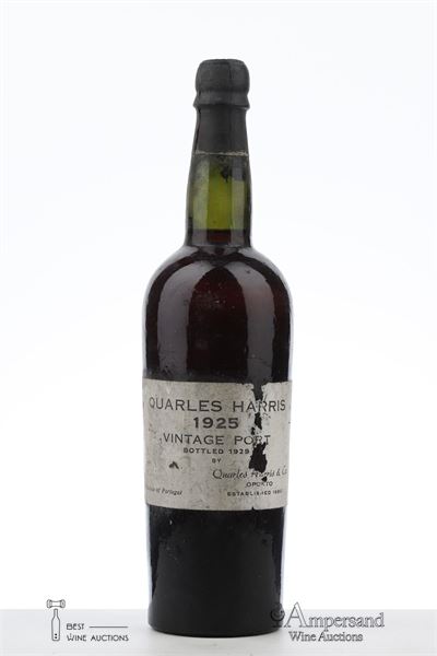 QUARLES HARRIS VINTAGE PORT 1925 - Quarles Harris - Bottled 1929 - 1 Bottle