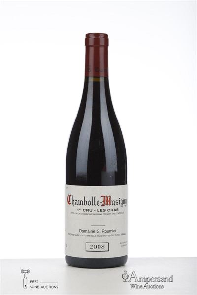 CHAMBOLLE MUSIGNY LES CRAS 2008 - Georges Roumier - 1 Bottle