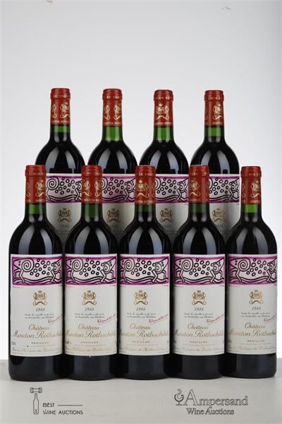 MOUTON ROTHSCHILD 1988 - Mc - 9 Bottles - Owc 12