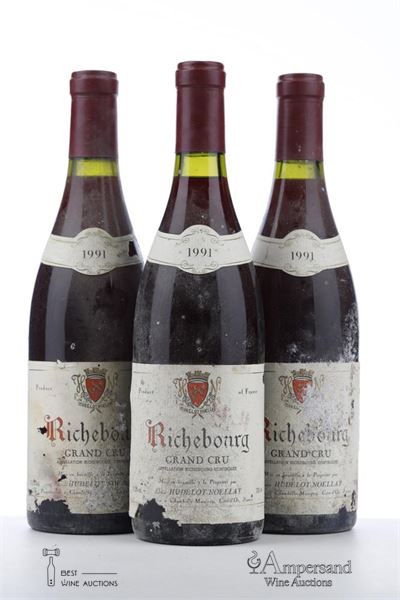 RICHEBOURG 1991 - Alain Hudelot Noellat - 3 Bottles