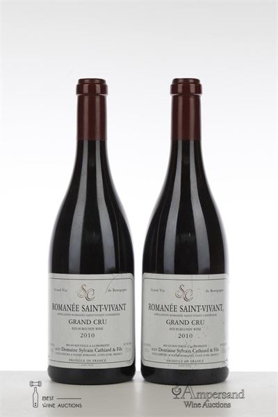ROMANEE ST VIVANT 2010 - Sylvain Cathiard - 2 Bottles